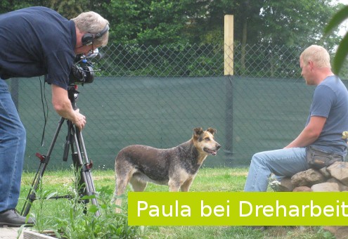 Paula Dreharbeiten